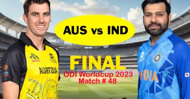 AUS vs IND ODI Worldcup Final Match Highlights 2023